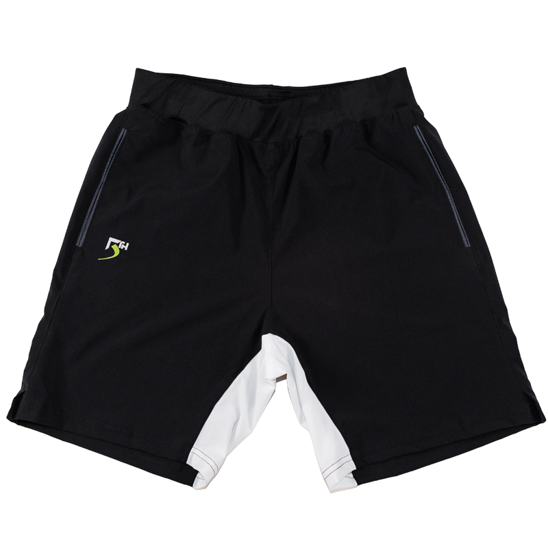 Mens black 2025 tennis shorts